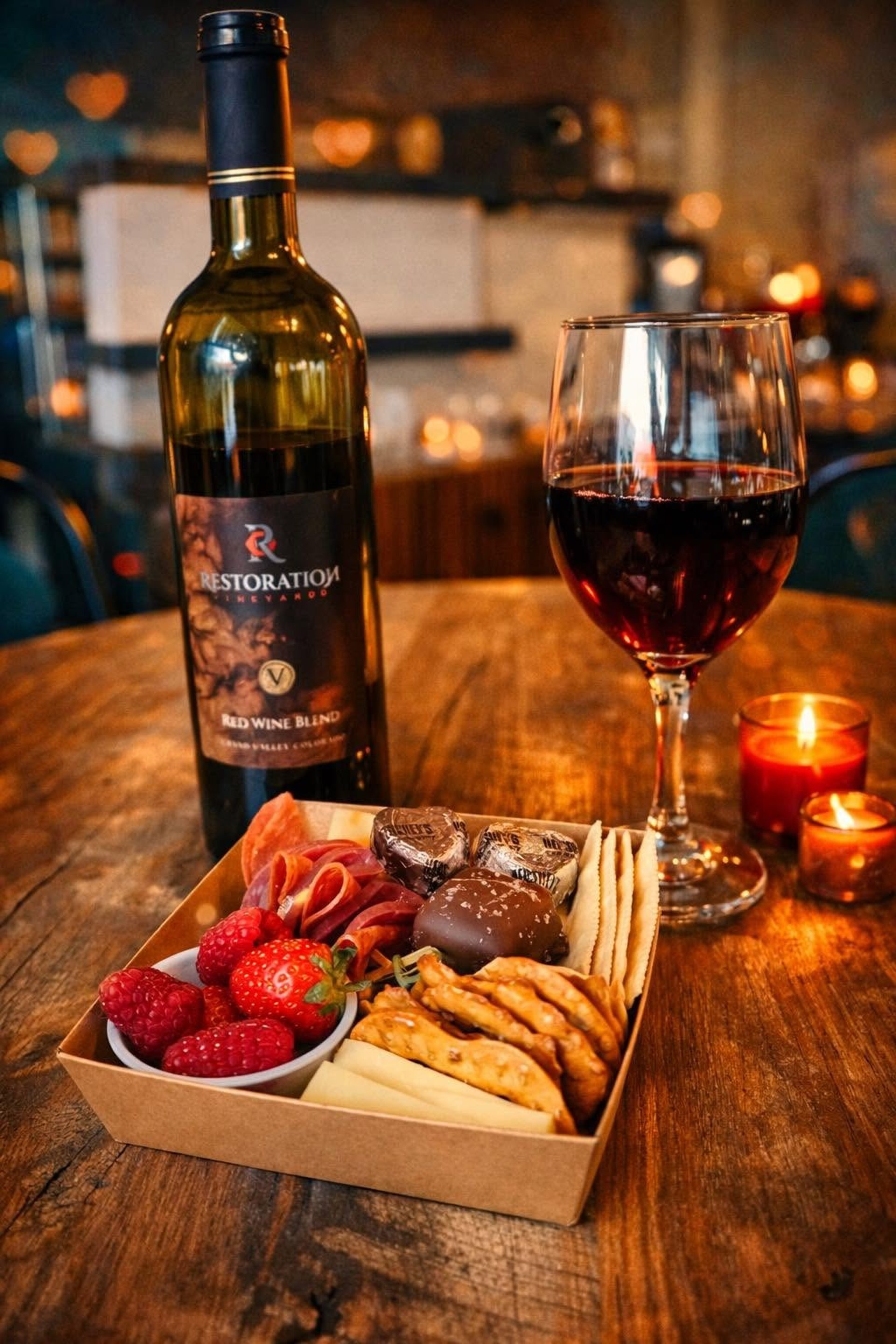 A café by day, a wine bar by night