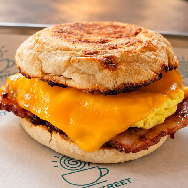 English Muffin Sandwich.