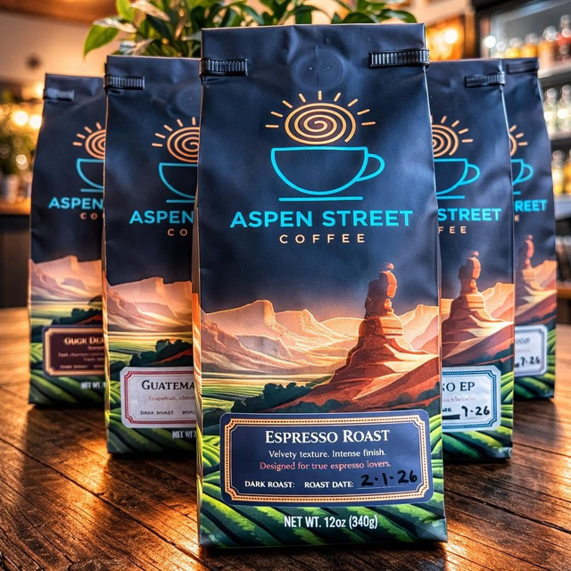 Roasted Coffee.