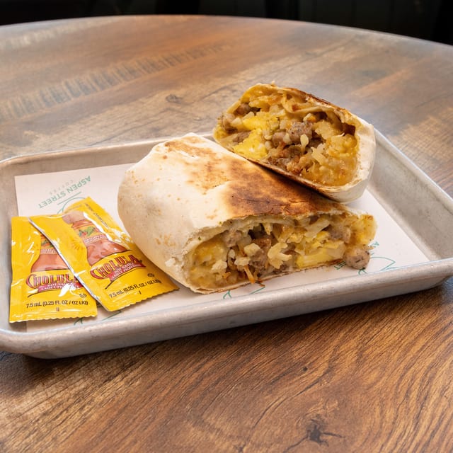 Sausage Burrito.